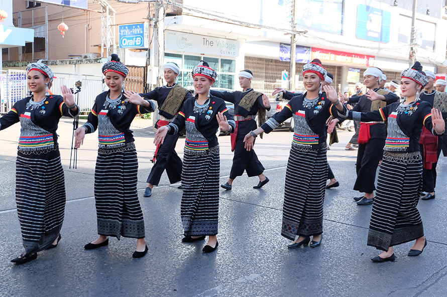 แห่งานประจำปีทุ่งศรีเมือง 2562