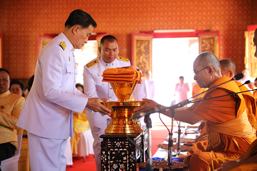 พิธีทอดกฐินพระราชทาน 2562