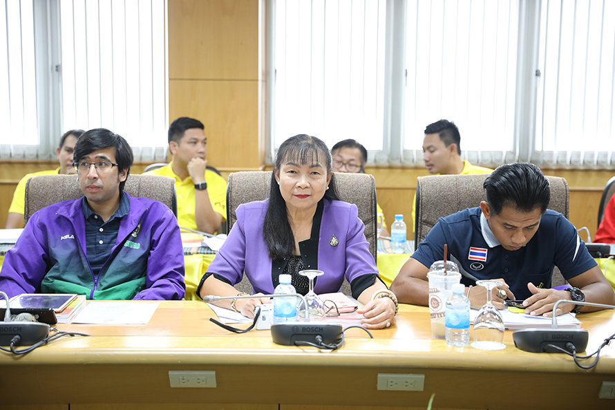 ประชุมเตรียมความพร้อมจัดแข่งขันกีฬาฯ