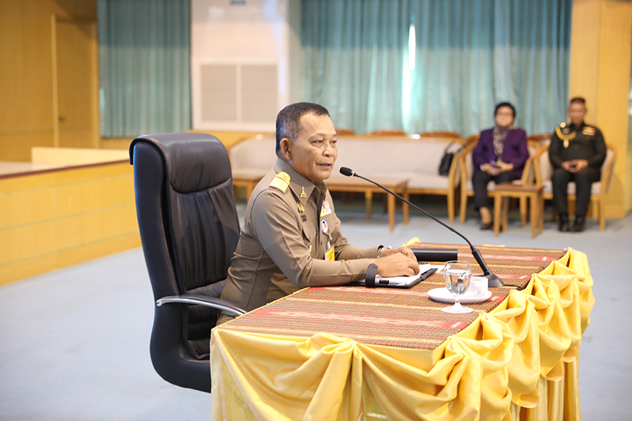 องคมนตรี ตรวจเยี่ยมมหาวิทยาลัยราชภัฏอุดรธานี