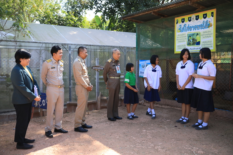 องคมนตรีลงพื้นที่ติดตามตรวจเยี่ยมฯ