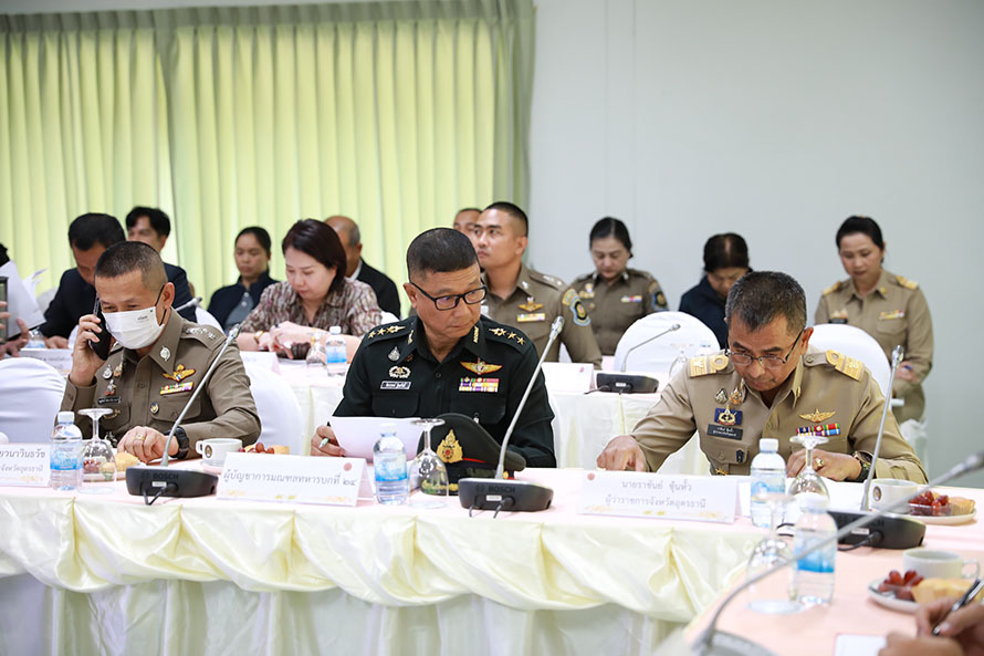 เตรียมการรับเสด็จ ฯ